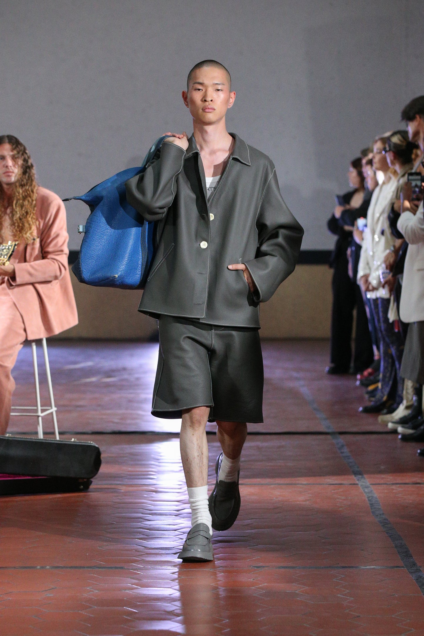 VESTE EN CUIR BIDAIARI