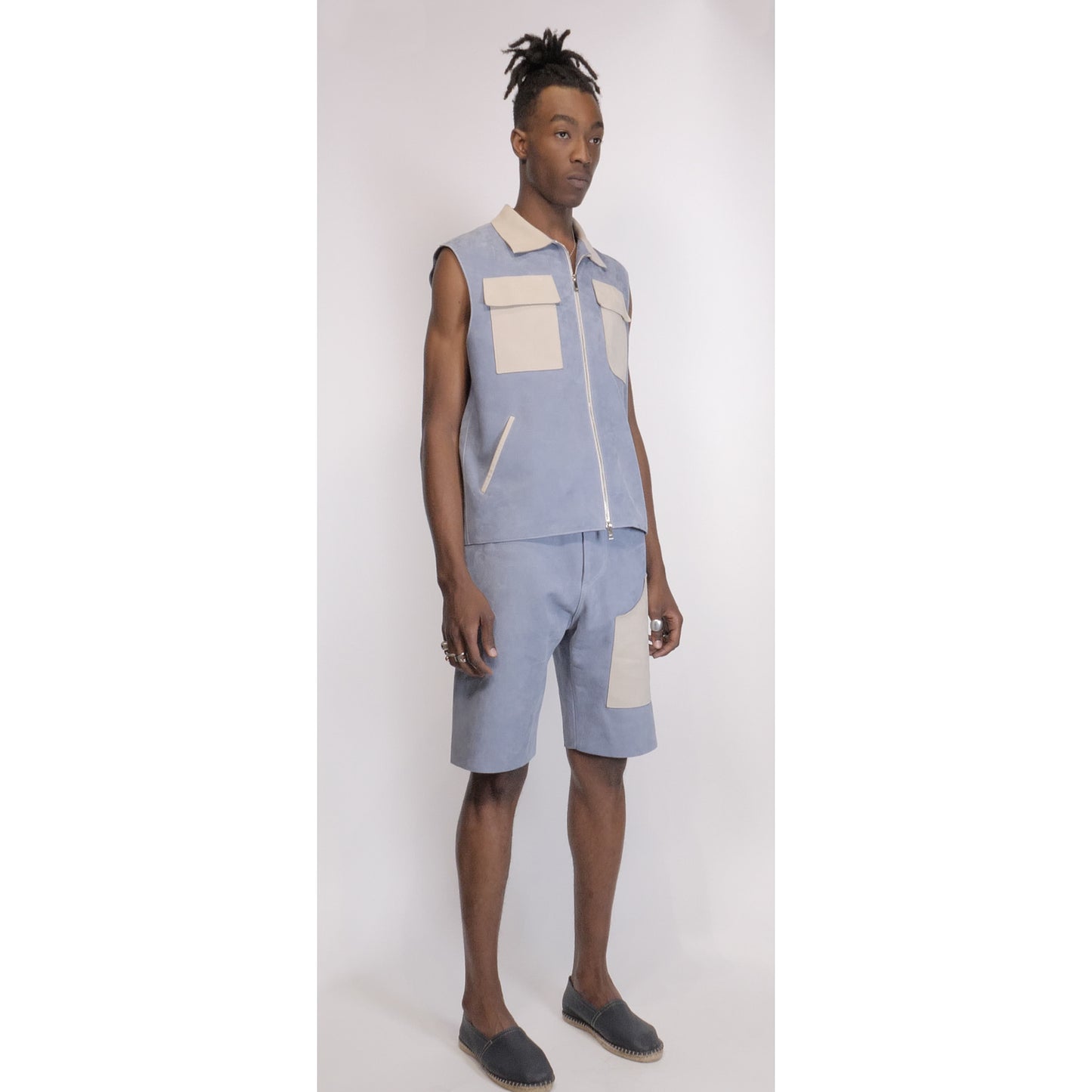 GILET EN CUIR ATXI
